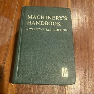 Machinery’s Handbook Twenty-first Edition Book